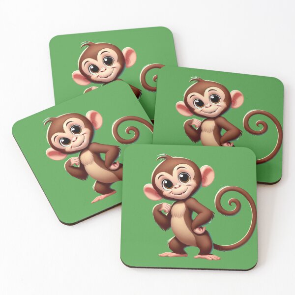 Item preview, Meet the Playful Jungle Buddy: Disney-Style Monkey Adventure! ? designed and sold by aunins7.