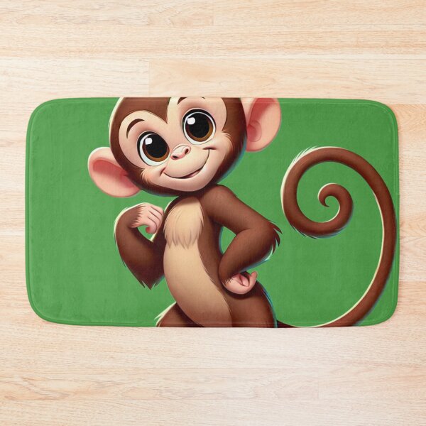 Item preview, Meet the Playful Jungle Buddy: Disney-Style Monkey Adventure! ? designed and sold by aunins7.