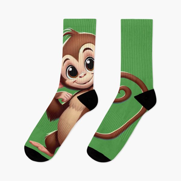 Item preview, Meet the Playful Jungle Buddy: Disney-Style Monkey Adventure! ? designed and sold by aunins7.