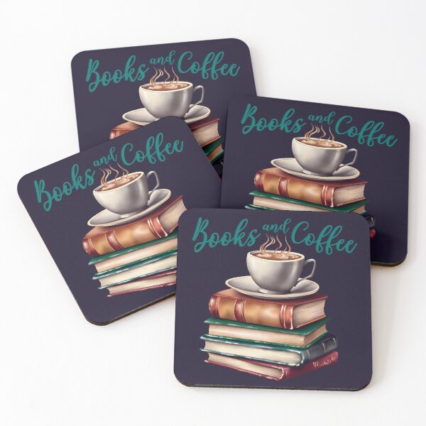 Item preview, Books and Coffee, what else? designed and sold by AriLady.