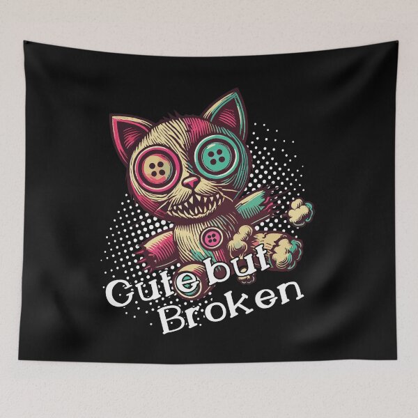 Item preview, Cute But Broken Mentaler Psychopath Vibe designed and sold by LuminOrb.