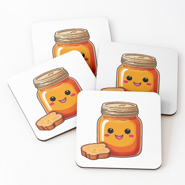 Artikelvorschau, Niedliche Marmelade auf Toast entworfen und verkauft von BysonDesigns.