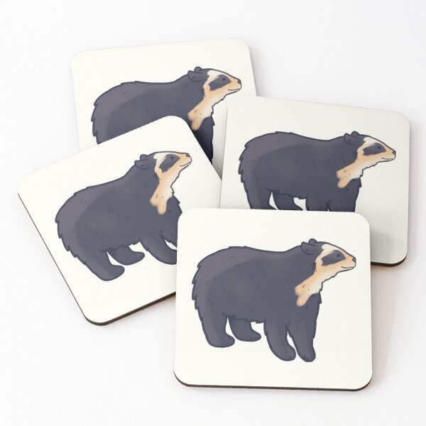 Item preview, cute spectacled bear illustration  designed and sold by Artofmayara.