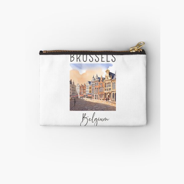 Item preview, A Watercolor Design of Brussels - Belgium  designed and sold by Sketch-Shack.