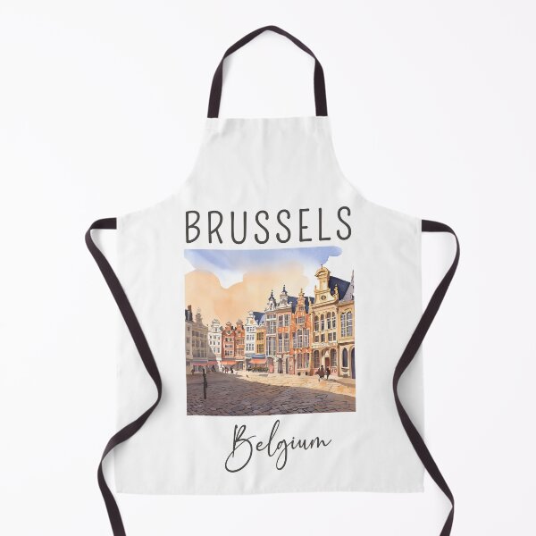 Item preview, A Watercolor Design of Brussels - Belgium  designed and sold by Sketch-Shack.