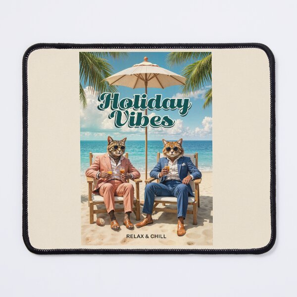 Item preview, HOLIDAY VIBES  RELAX AND CHILL designed and sold by agoraman.