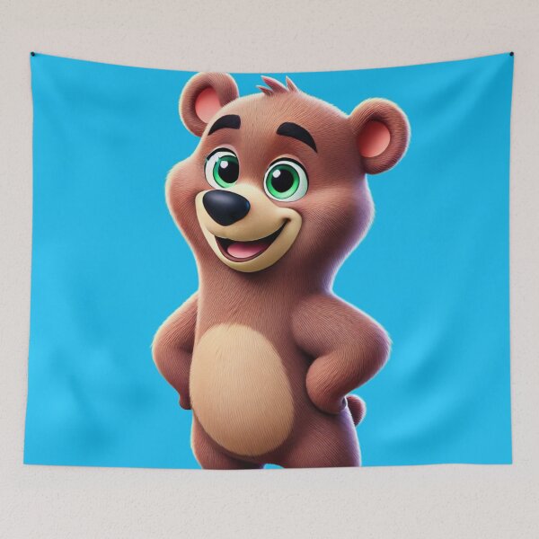 Item preview, The Happiest Bear in the Forest: Disney-Style Bear Adventure ?✨ designed and sold by aunins7.