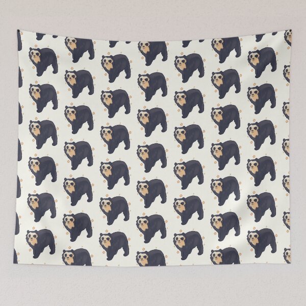 Item preview, spectacled bear art  designed and sold by Artofmayara.