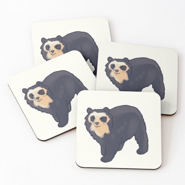 Item preview, Cute spectacled bear art  designed and sold by Artofmayara.