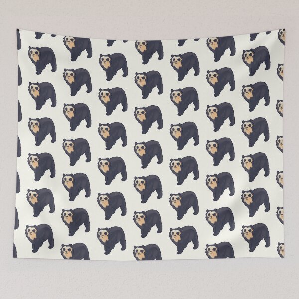 Item preview, Cute spectacled bear art  designed and sold by Artofmayara.