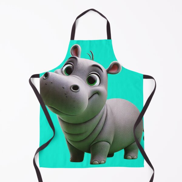 Item preview, The Happiest Hippo on the Block: Disney-Style Cuteness Overload! ?✨ designed and sold by aunins7.