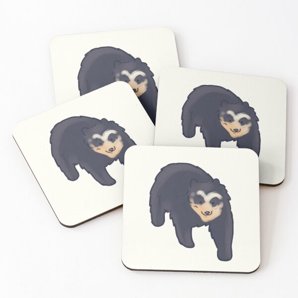Item preview, Cute spectacled bear drawing  designed and sold by Artofmayara.