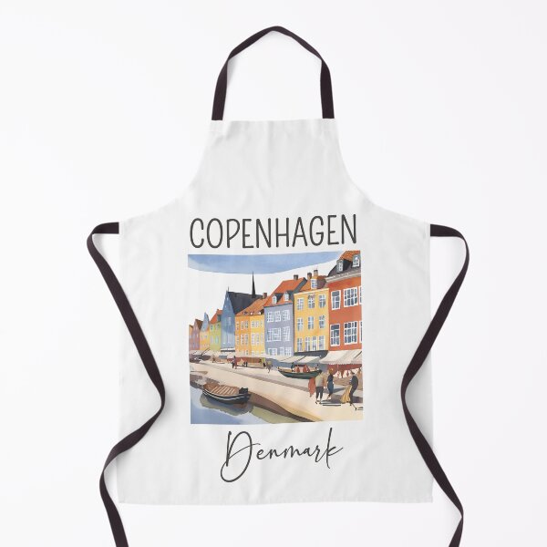 Item preview, Un diseño en acuarela de Copenhague, Dinamarca designed and sold by Sketch-Shack.