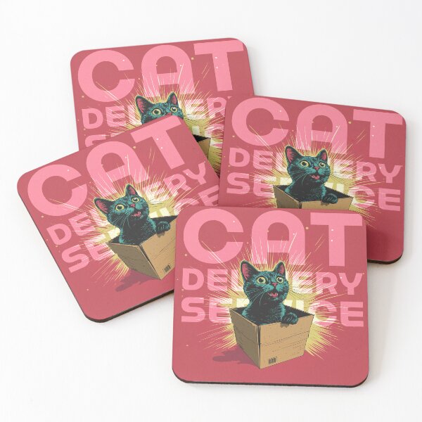 Item preview, Cat delivery service designed and sold by GagamellGray.