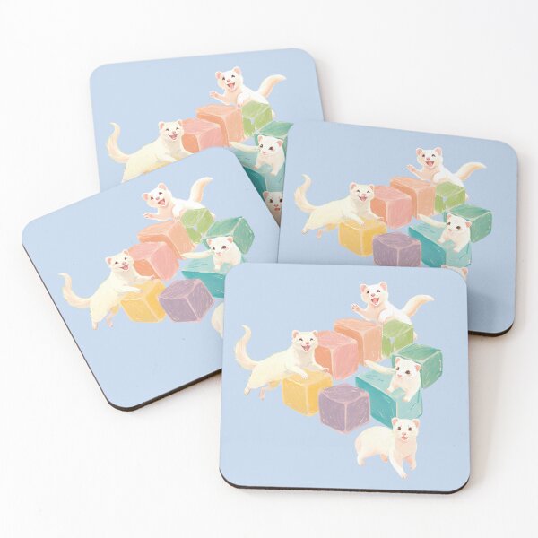 Item preview, Ferret Love : Magic cubes! designed and sold by critter-cuddle.