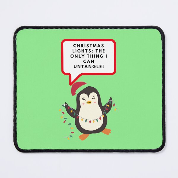 Item preview, Christmas lights the only thing I can untangle, Merry Christmas, funny print designed and sold by artdragongift 15.
