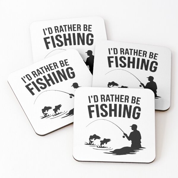 Item preview, I'd Rather Be Fishing designed and sold by CreativeHymms.