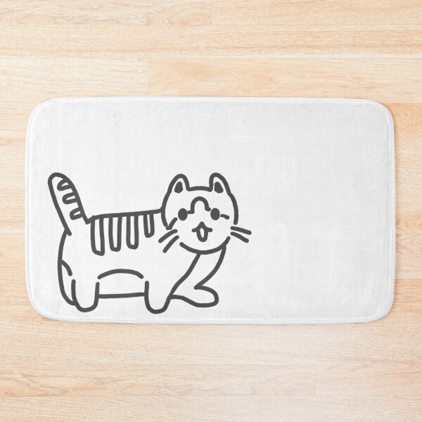 Item preview, Cute Cat by DRAW WITH BOO designed and sold by DRAW-WITH-BOOO.
