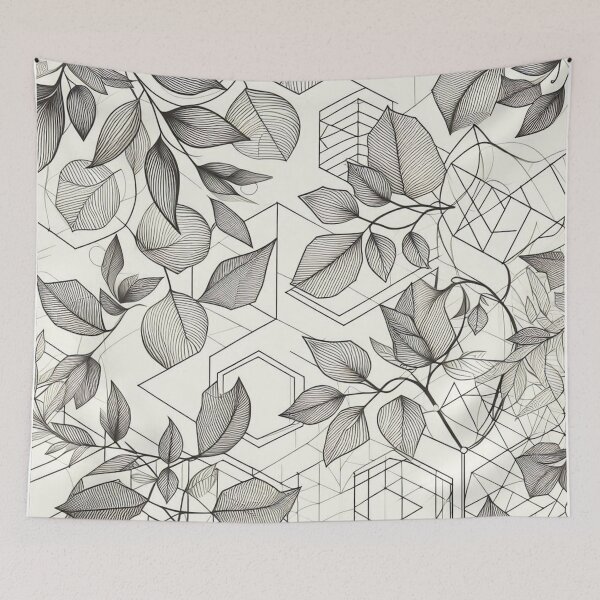 Item preview, Geometric Botanical Harmony designed and sold by TeslaSt0re.