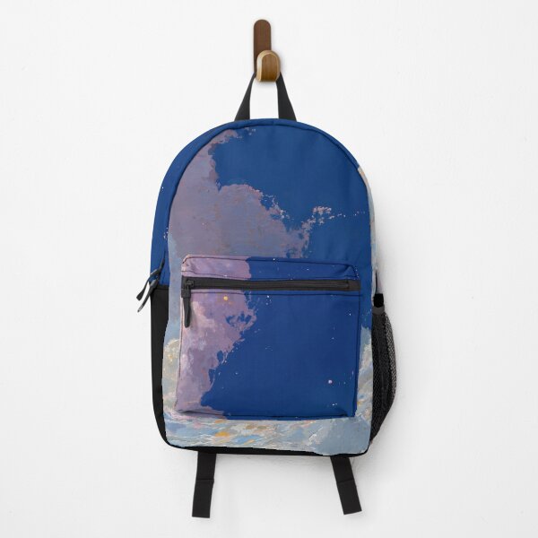 Item preview, Celestial Clouds Under Crescent Moon designed and sold by regnumsaturni.