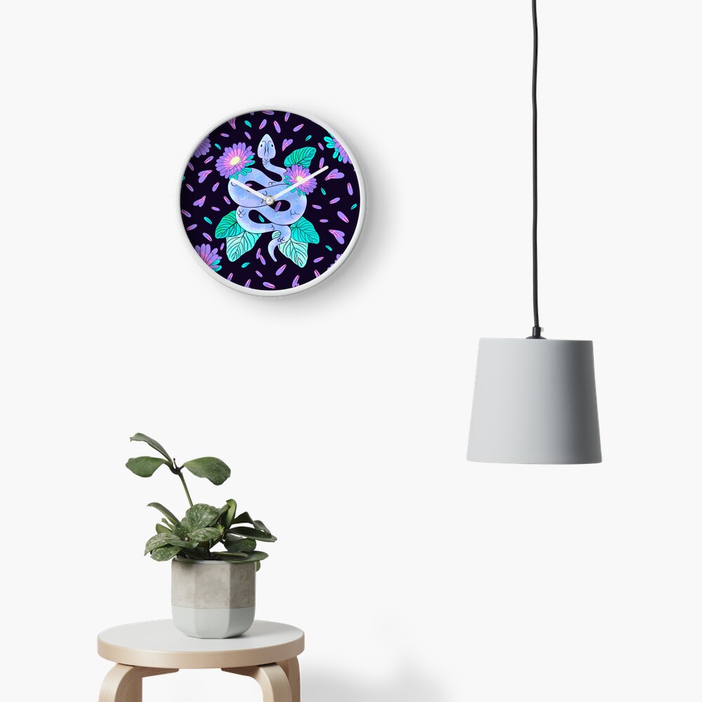 Vista previa del artículo con la obra «Reloj», diseñado y vendido por Guidedbylight.