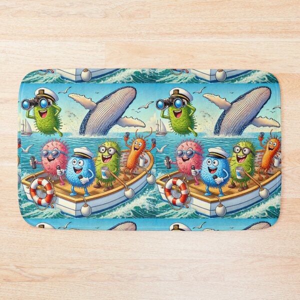 Item preview, Microbes’ Whale-Watching Adventure: Cape Cod Fun designed and sold by AdoraSticks.