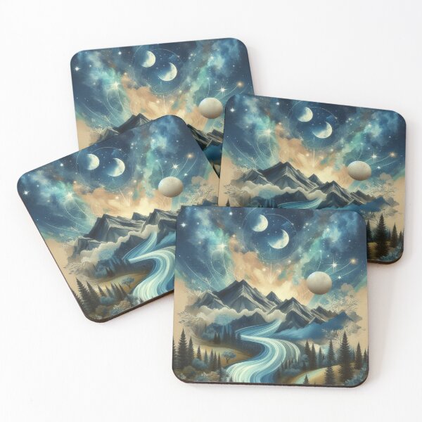 Item preview, Celestial Riverscape designed and sold by TeslaSt0re.