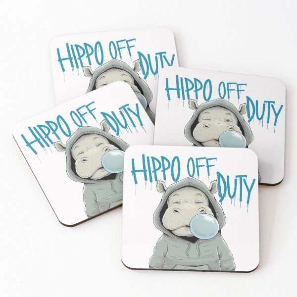 Item preview, Hippo Off Duty: Moo Deng Mode designed and sold by PosiPrints.
