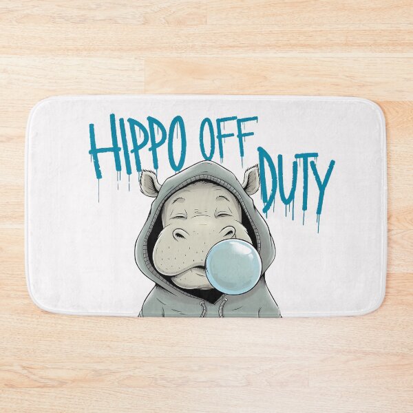 Item preview, Hippo Off Duty: Moo Deng Mode designed and sold by PosiPrints.