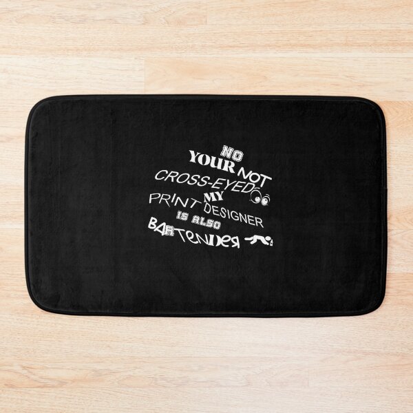 Item preview, No your not cross-eyed my print designer is also a bartender designed and sold by Endo Designs - cause Love and Life matters.