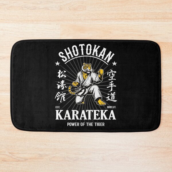 Item preview, Power of the Tiger - Shotokan Karate Design for Strength and Focus designed and sold by RetroMaritalArt.