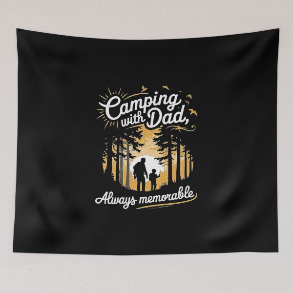 Item preview, Camping with Dad – Cherished Outdoor Adventures designed and sold by love3617.