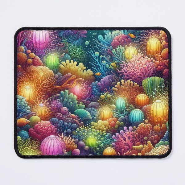 Item preview, Underwater Neon Wonderland designed and sold by TeslaSt0re.