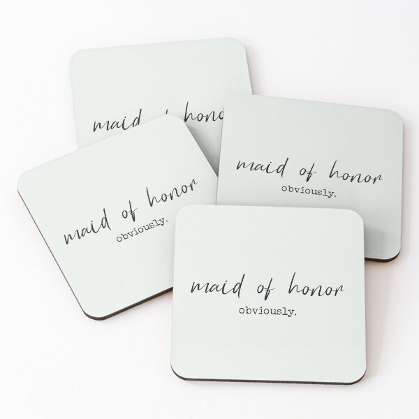 Item preview, Maid of Honor Obviously Wedding Maid of Honor designed and sold by JFFStore.