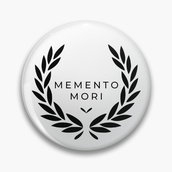 Aperçu de l'œuvre Memento Mori - Citation stoïque créée et vendue par Tabascol.