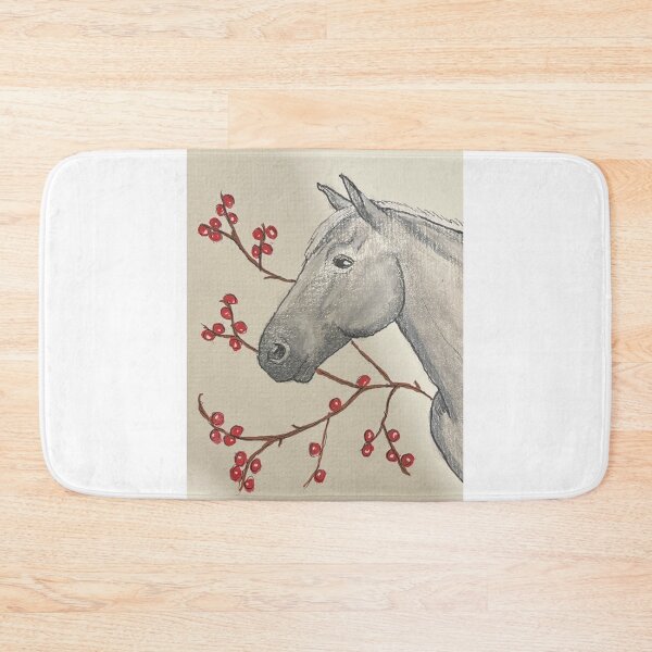 Item preview, Lipizzan Horse in winter designed and sold by Farbenmieze.