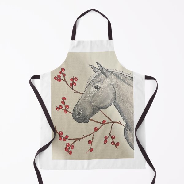 Item preview, Lipizzan Horse in winter designed and sold by Farbenmieze.