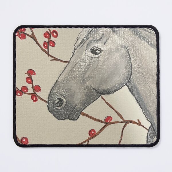 Item preview, Lipizzan Horse in winter designed and sold by Farbenmieze.