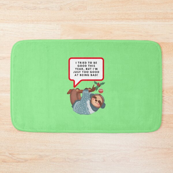 Item preview, I tried to be good this year, but I’m just too good at being bad, funny print designed and sold by artdragongift 15.