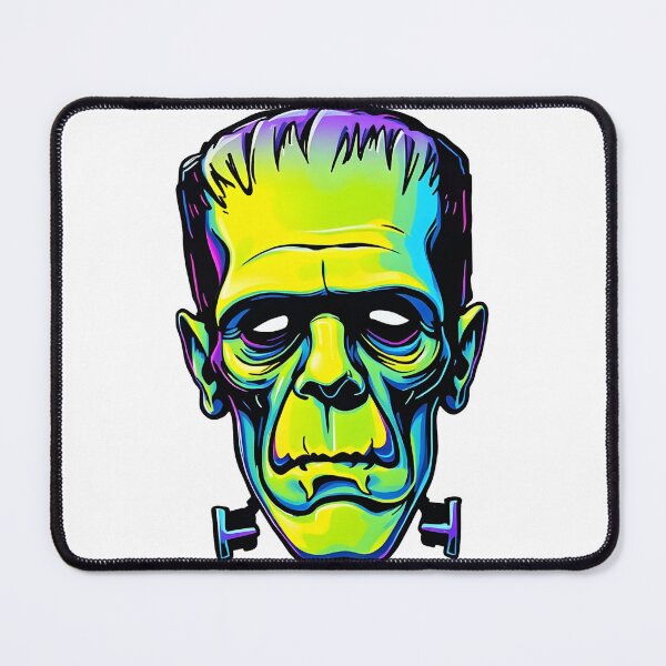 Item preview, Frankenstein Face Psychedelic Prismatic Colors 2 designed and sold by webjmf.