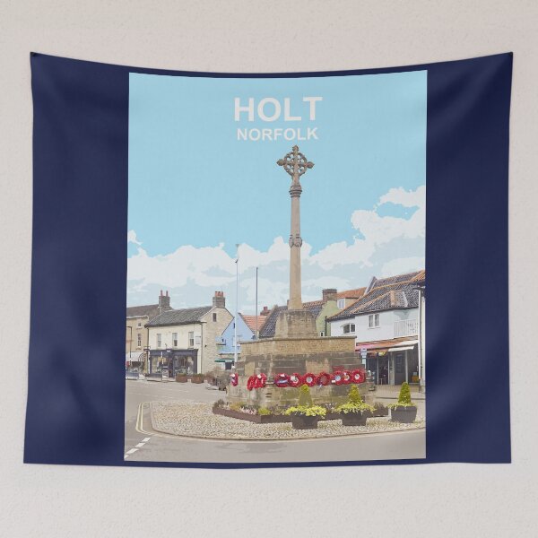 Item preview, Holt Norfolk Travel poster Cromer designed and sold by BarbaraGlebska.
