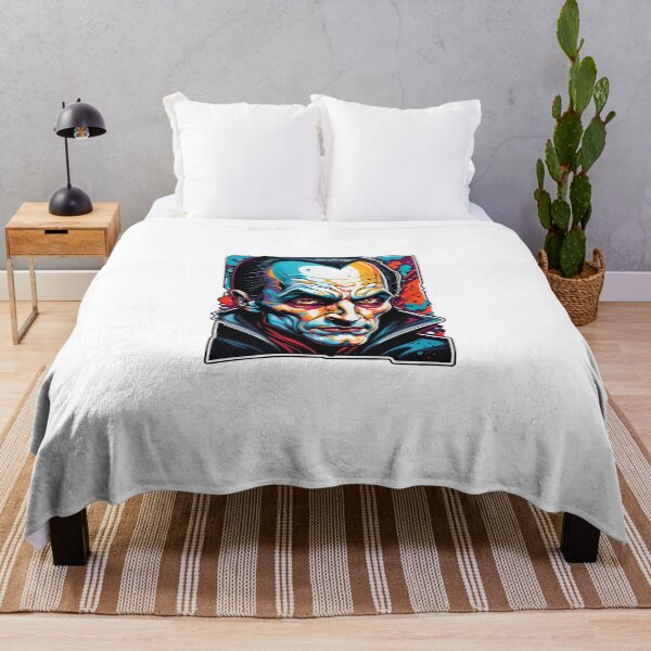 Item preview, Count Dracula Face Psychedelic Prismatic Colors 2 designed and sold by webjmf.
