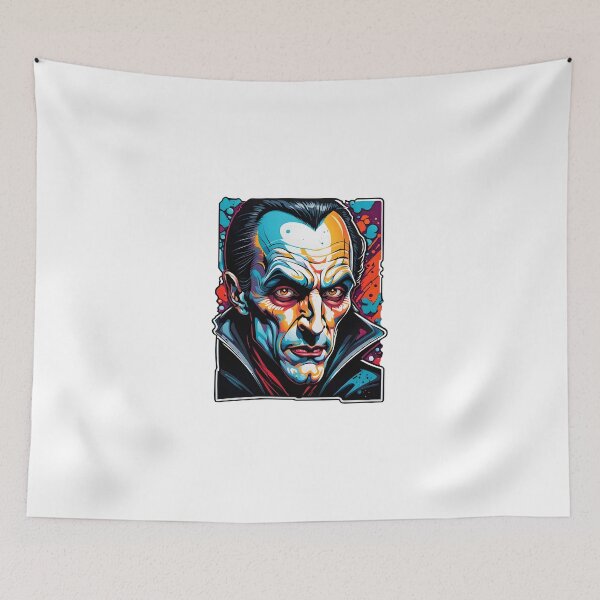 Item preview, Count Dracula Face Psychedelic Prismatic Colors 2 designed and sold by webjmf.