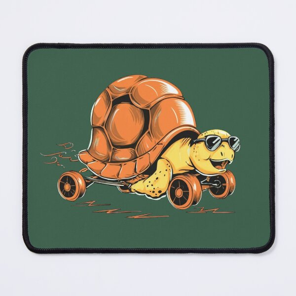 Item preview, Turtle with Black Shades on Wheels designed and sold by NiRia Spot.