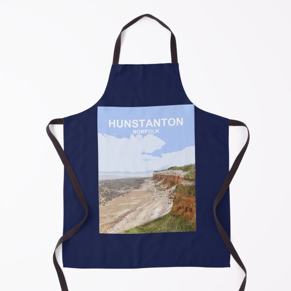 Item preview, Hunstanton Norfolk Travel poster East Anglia designed and sold by BarbaraGlebska.