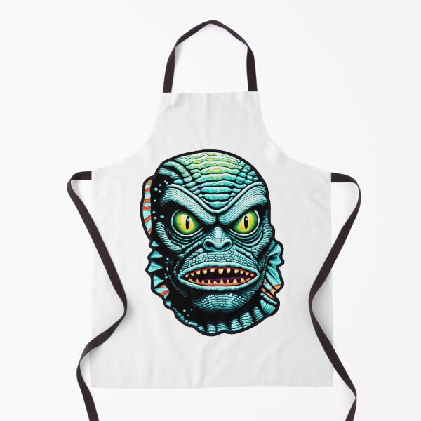 Item preview, Creature of Black Lagoon Face Psychedelic Prismatic Colors 2 designed and sold by webjmf.