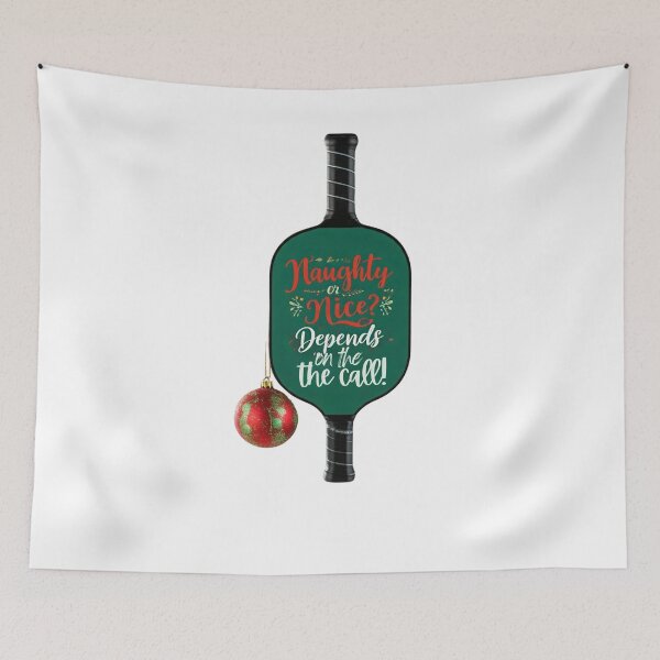 Item preview, Pickleball Lover | Pickleball Holiday | naughty OR NICE designed and sold by FitEnvy.