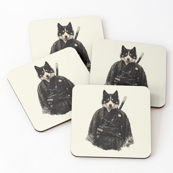 Item preview, Samurai Dog - Vintage Japanese Warrior Design designed and sold by pixal-shop.