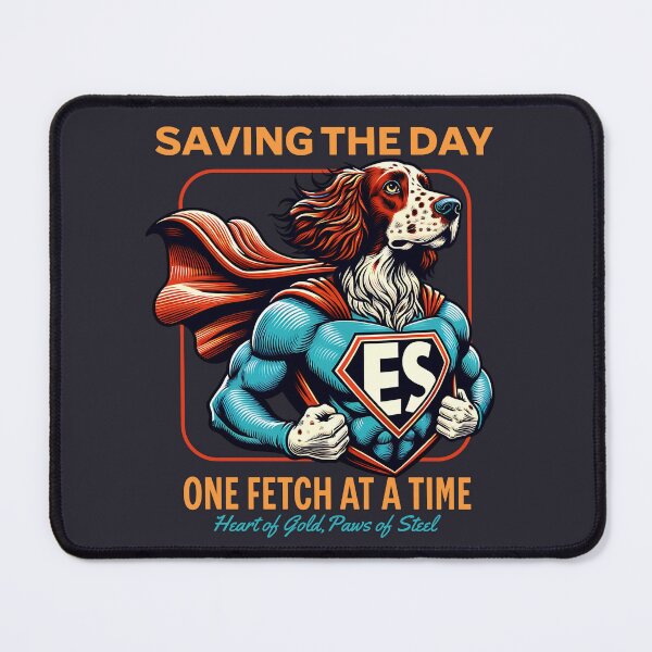 Item preview, English Setter Hero designed and sold by RockBeeDesigns.