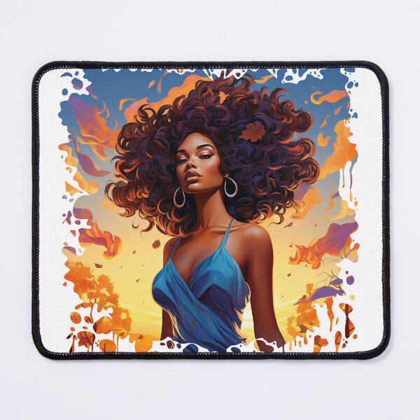 Item preview, Stylish Expressions , Afro Woman designed and sold by digimart.